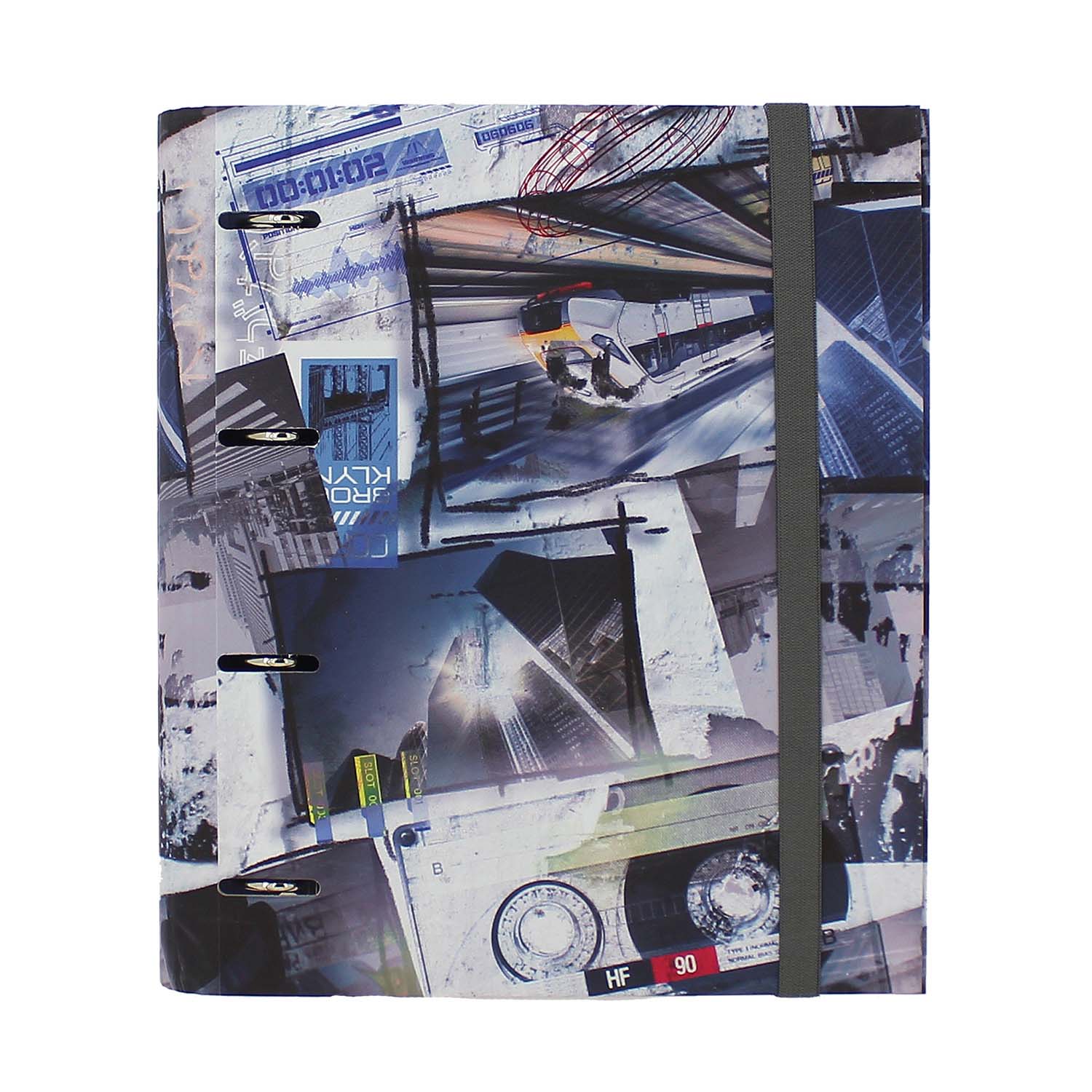 Carpeta de 4 anillas - Bluc - Toners
