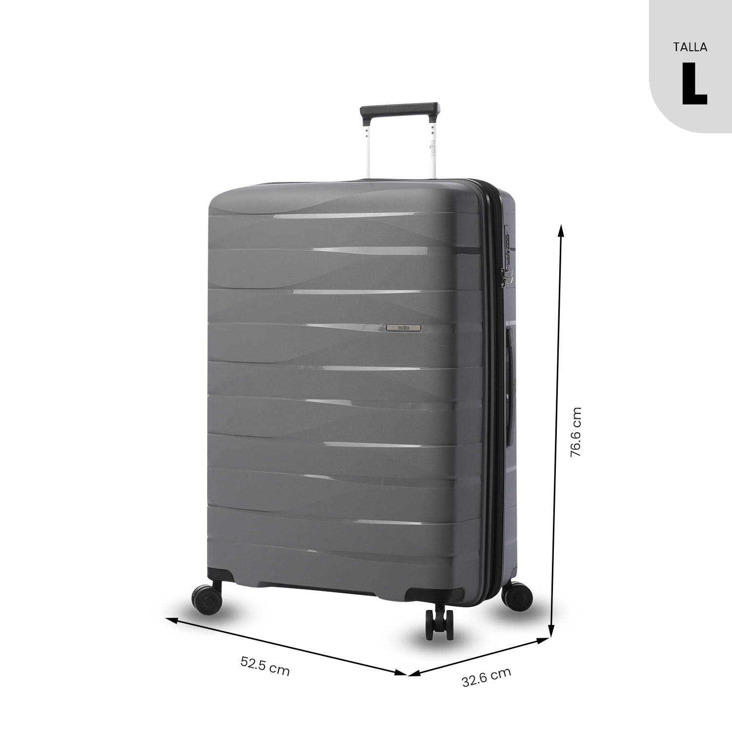 Maleta Glide L - Negro - Imagen 3