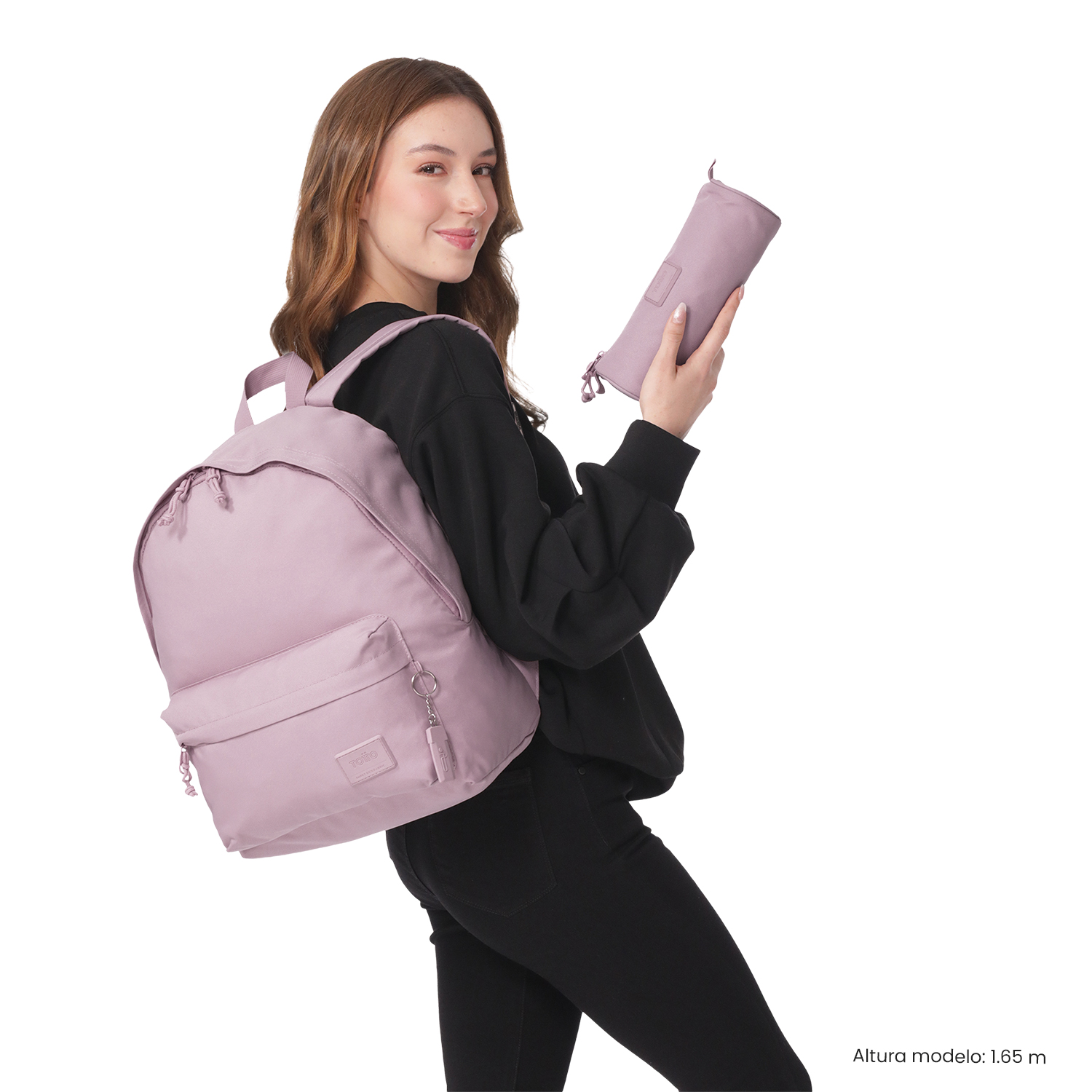 Pack mochila + estuche Kalex - Desert Rose - Imagen 2