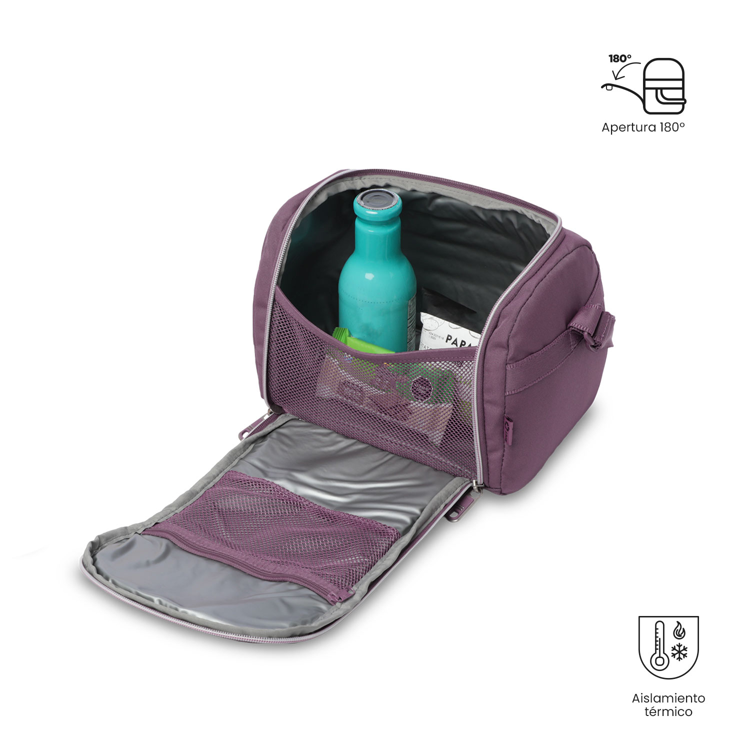 Portameriendas Resaltador Ecole Solid - Grape Nectar - Imagen 6