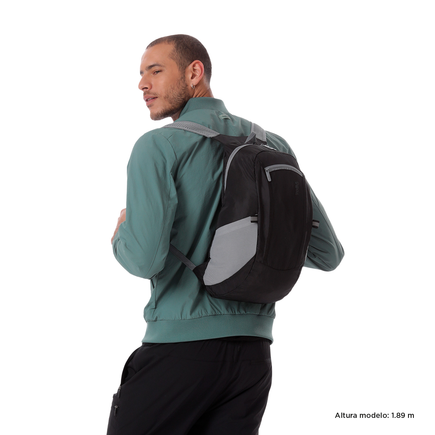 Mochila Plegable Troker 15 - Negro - Imagen 3