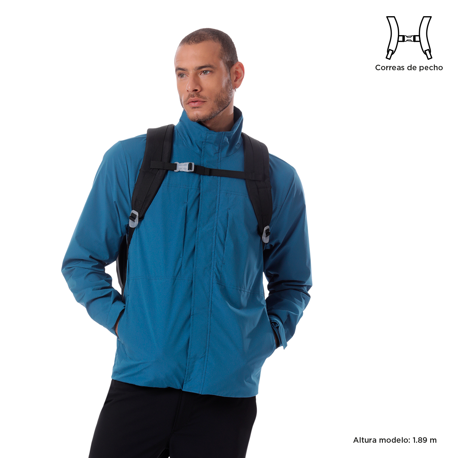 Mochila Elan Travel - Negro - Imagen 3