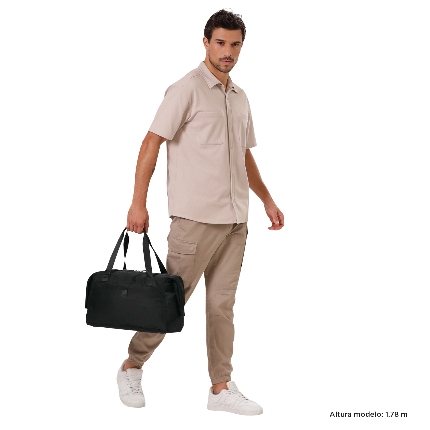 Bolsa Weekender M - Negro - Imagen 3