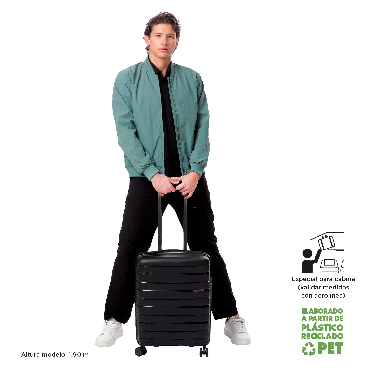 Maleta Glide S - Negro - Imagen 2