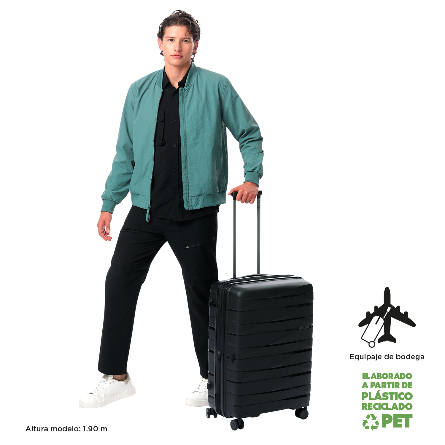 Maleta Glide M - Negro - Imagen 2