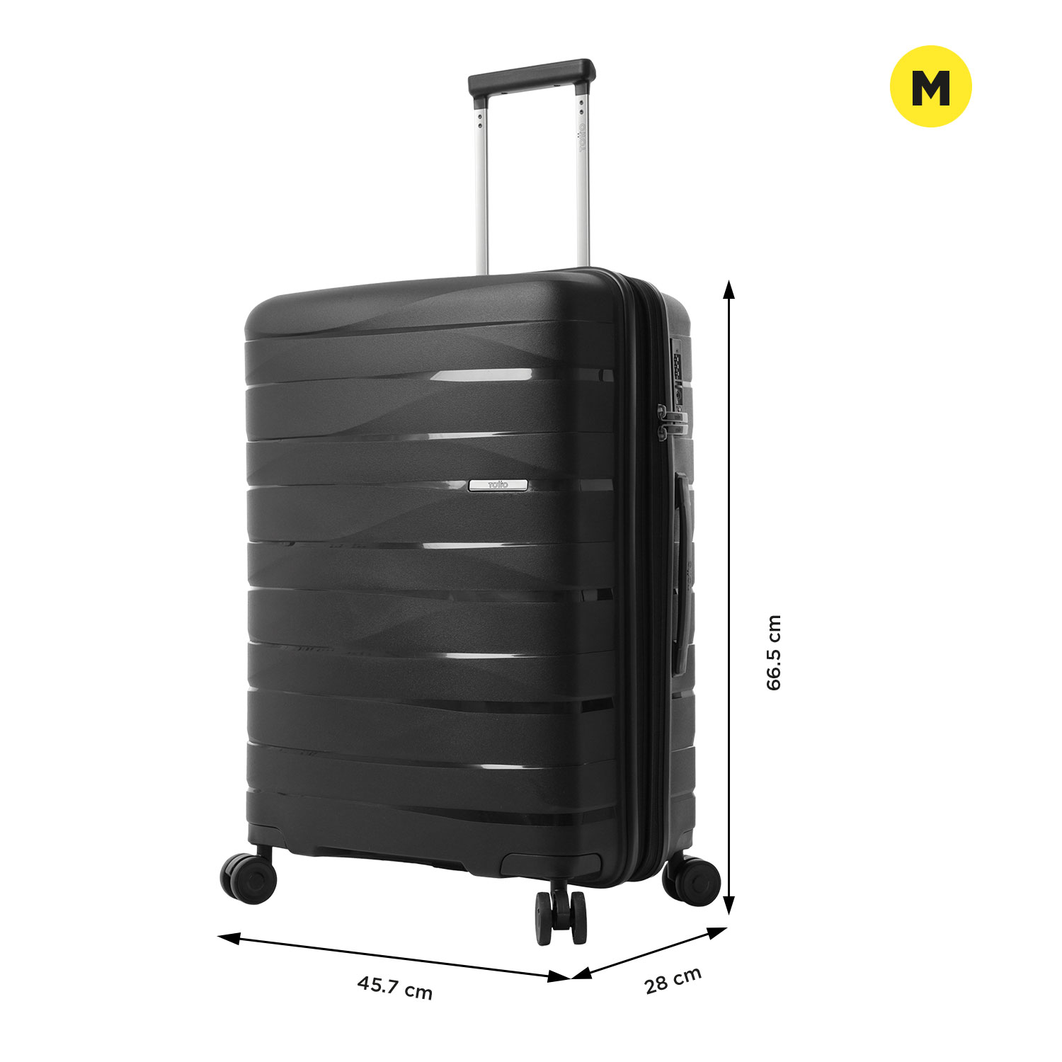 Maleta Glide M - Negro - Imagen 3