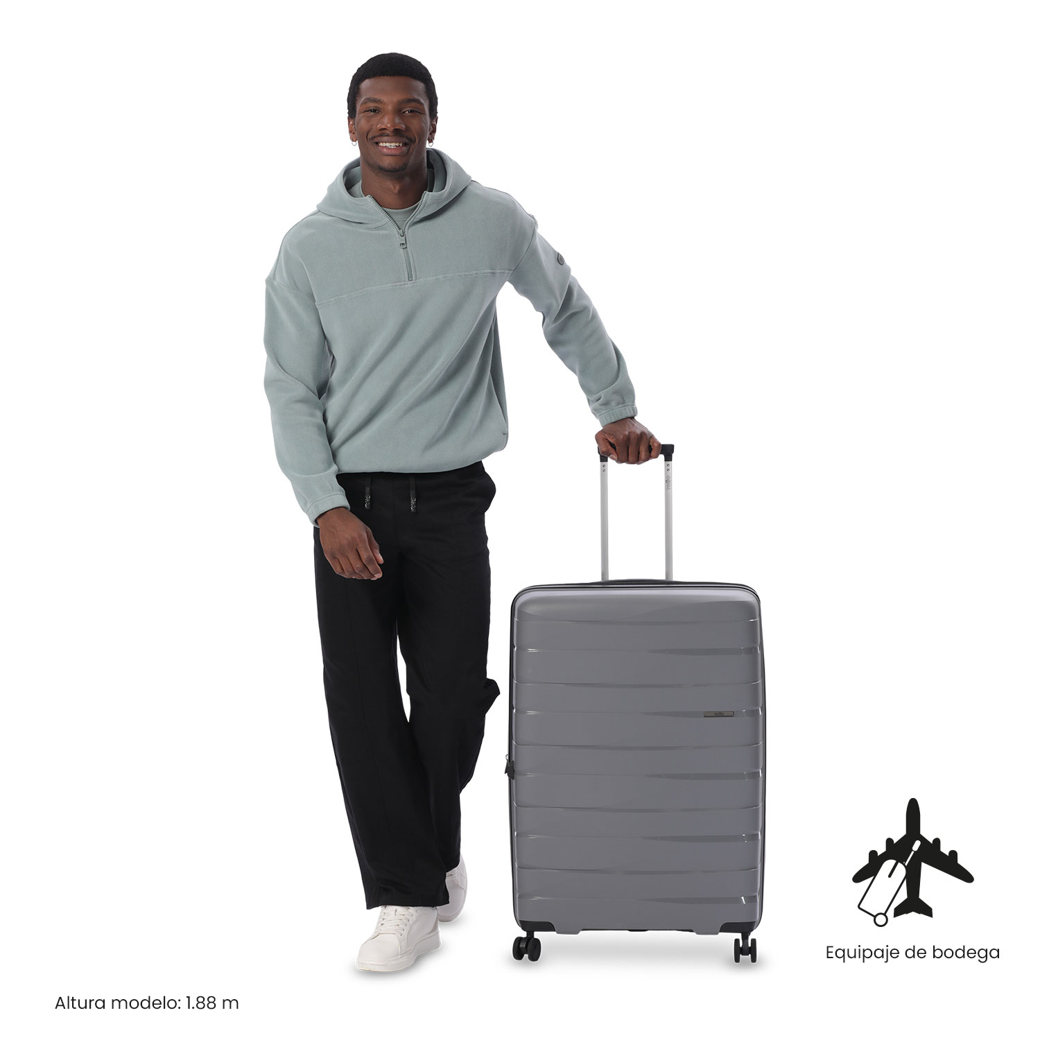 Maleta Glide L - Negro - Imagen 5