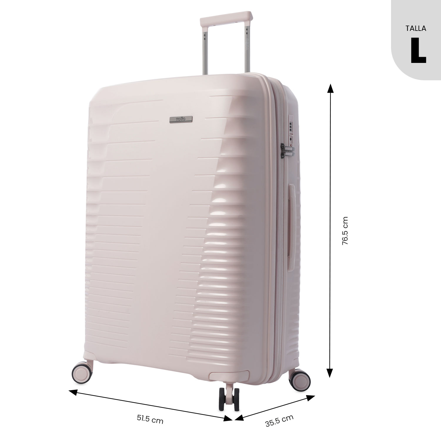 Maleta Traveler L - Deco Rose - Imagen 3