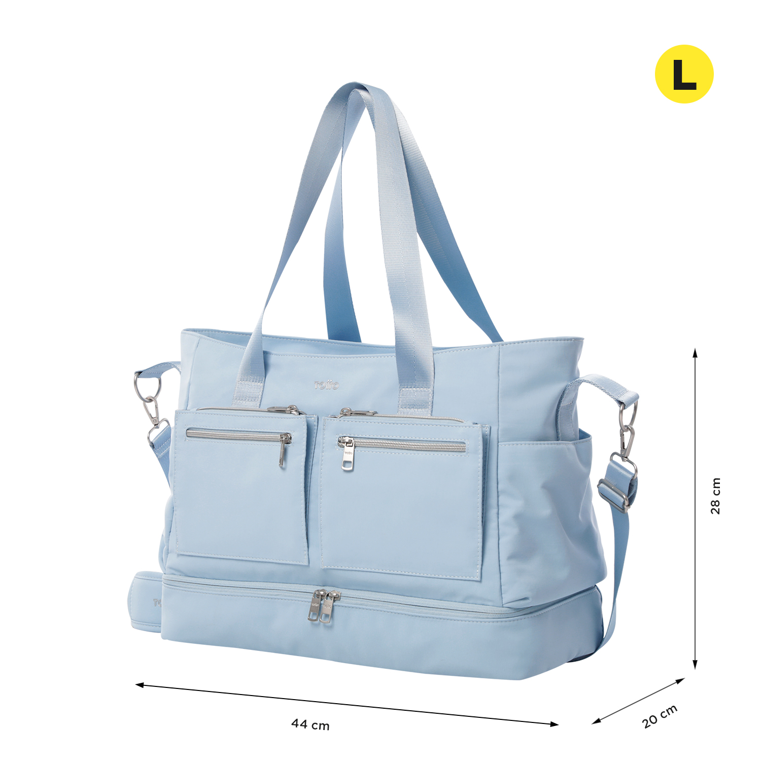 Bolso Maxi Tote - Negro - Imagen 3