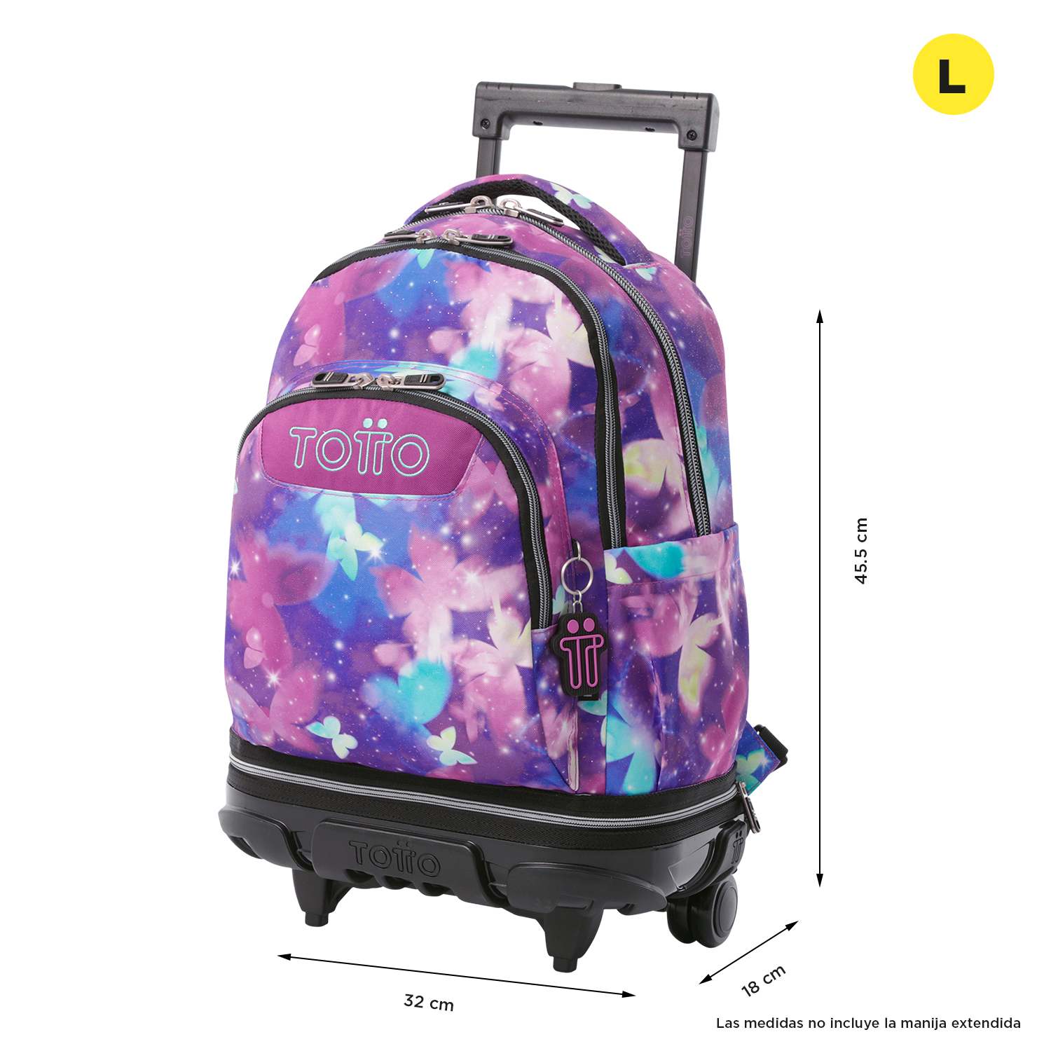 Mochila desmontable Tiza Glitter - Star Butterfly - Imagen 3