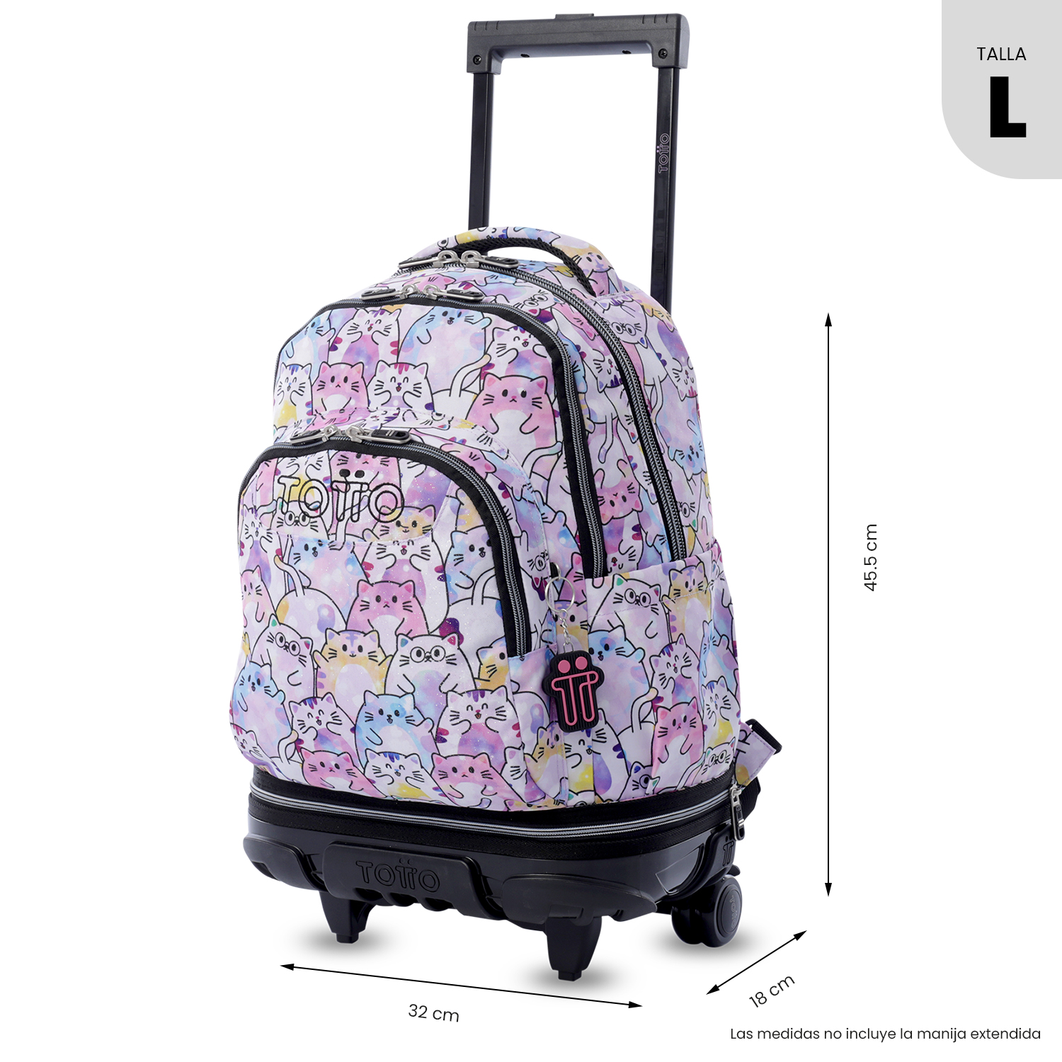 Mochila desmontable Tiza Glitter - Star Butterfly - Imagen 3