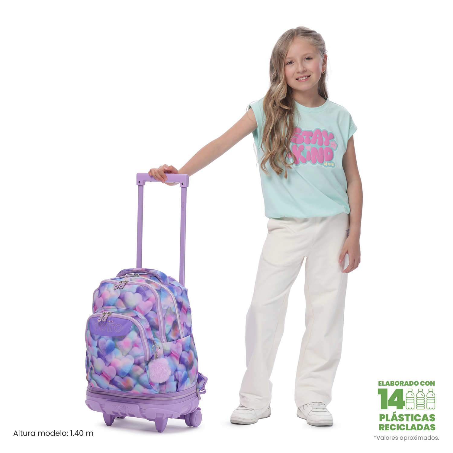 Mochila desmontable Tiza Glitter - Star Butterfly - Imagen 2