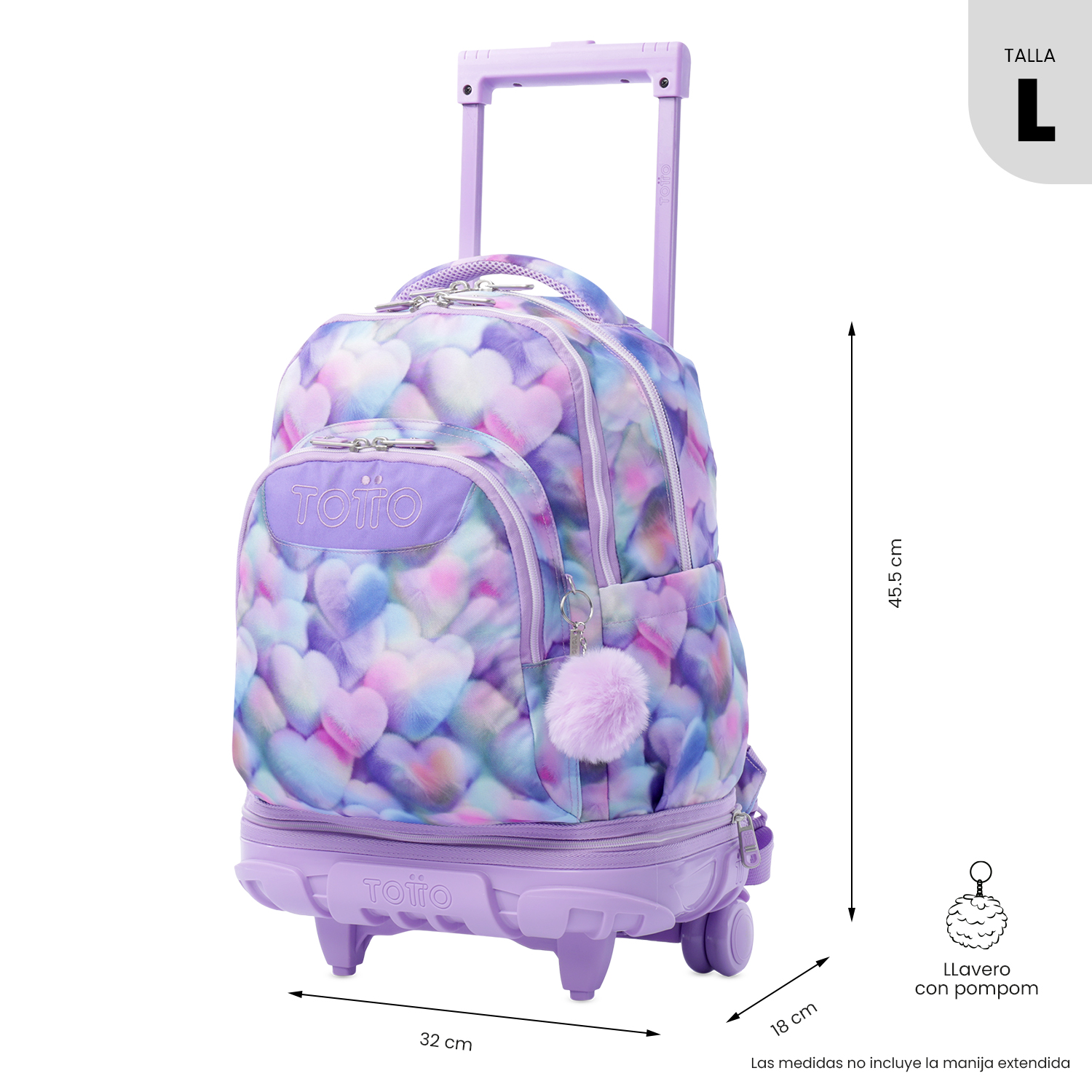 Mochila desmontable Tiza Glitter - Star Butterfly - Imagen 3