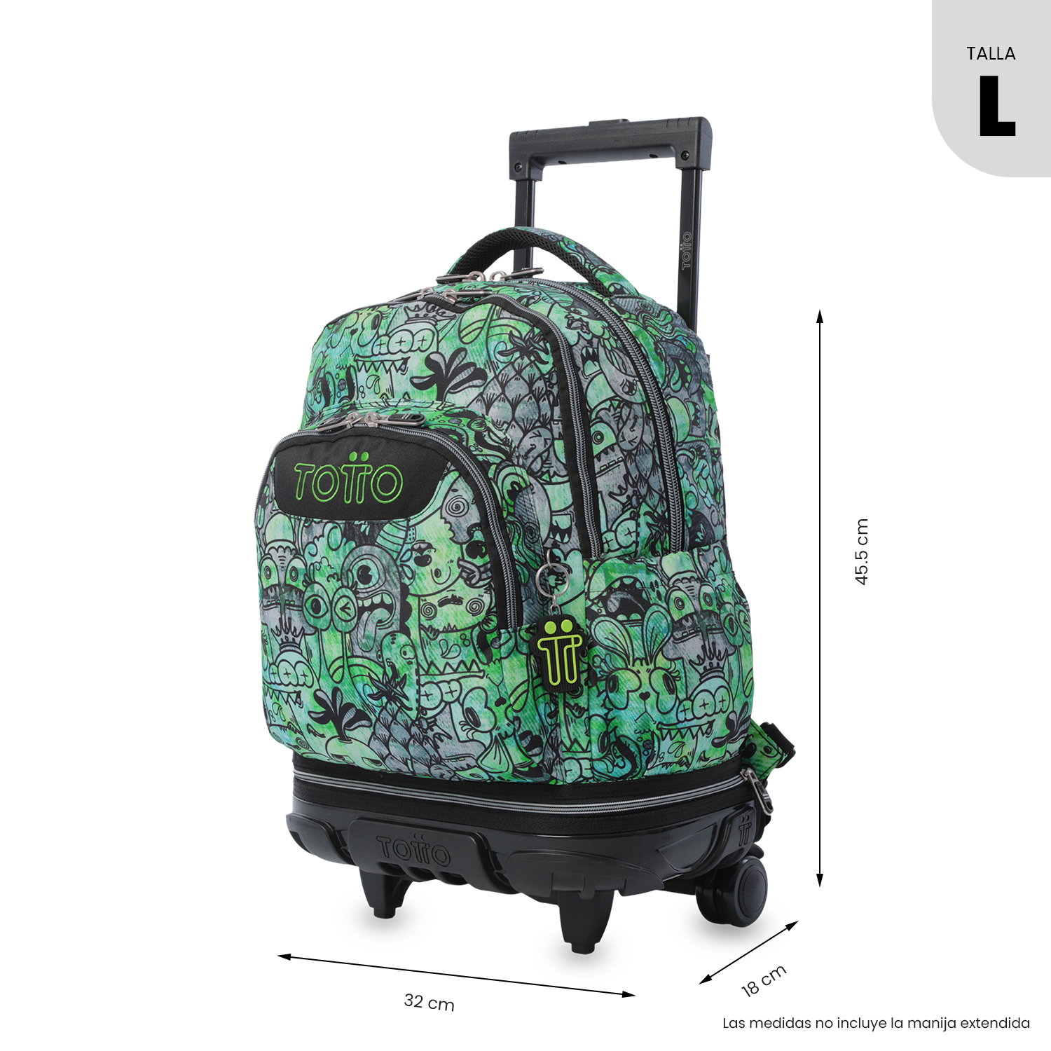 Mochila desmontable Tiza Glitter - Bloom - Imagen 6
