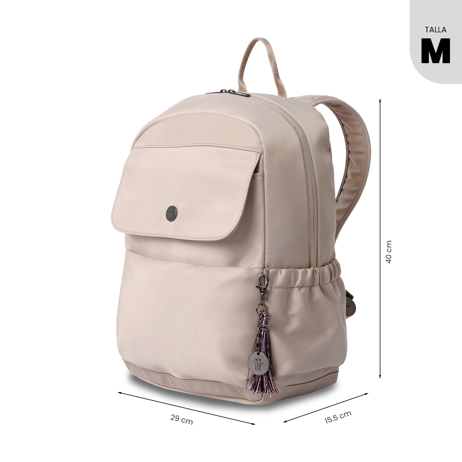 Mochila Corneana M - Moonlight/Zephyr/Negro - Imagen 6