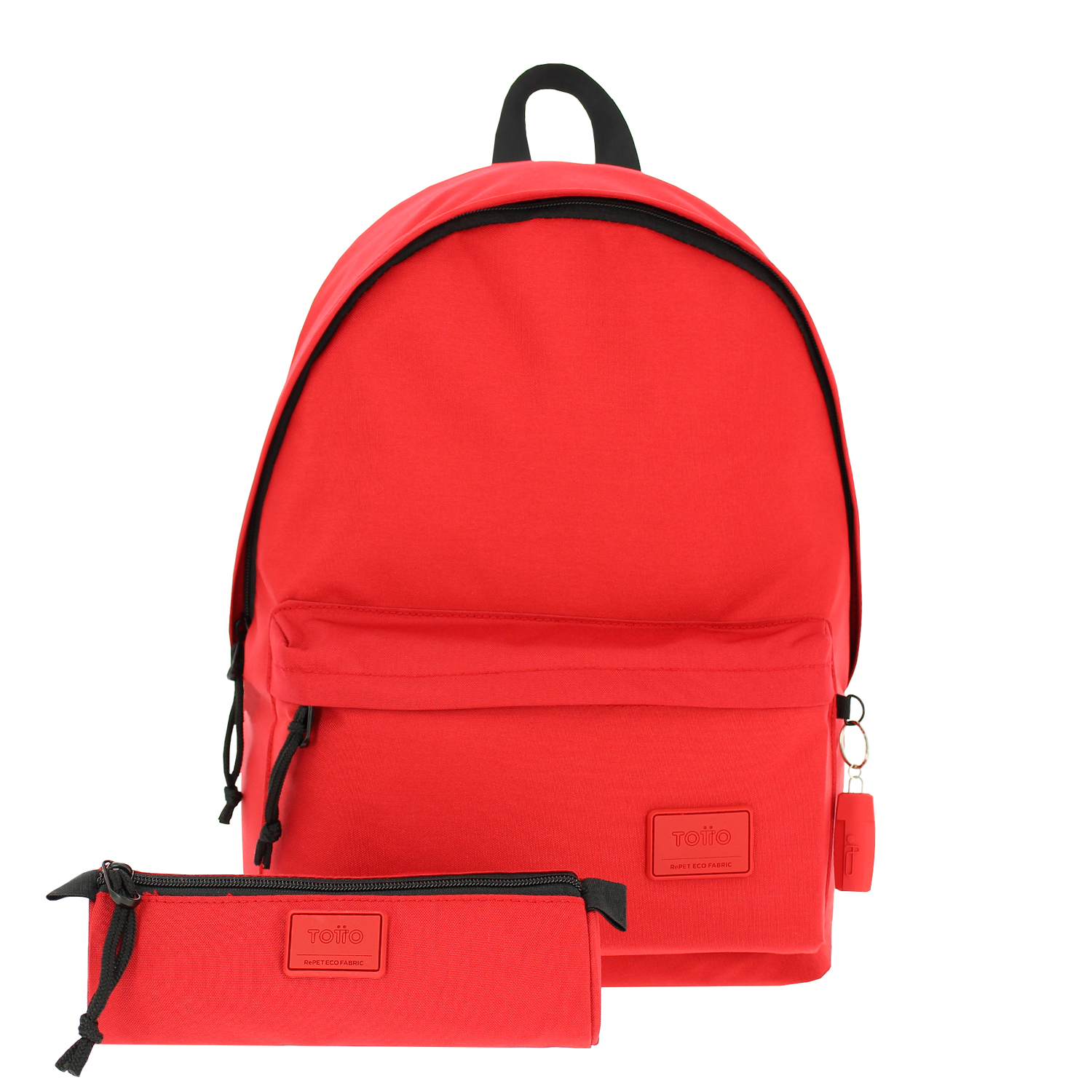 Pack mochila + estuche Kalex - Rojo - Toners