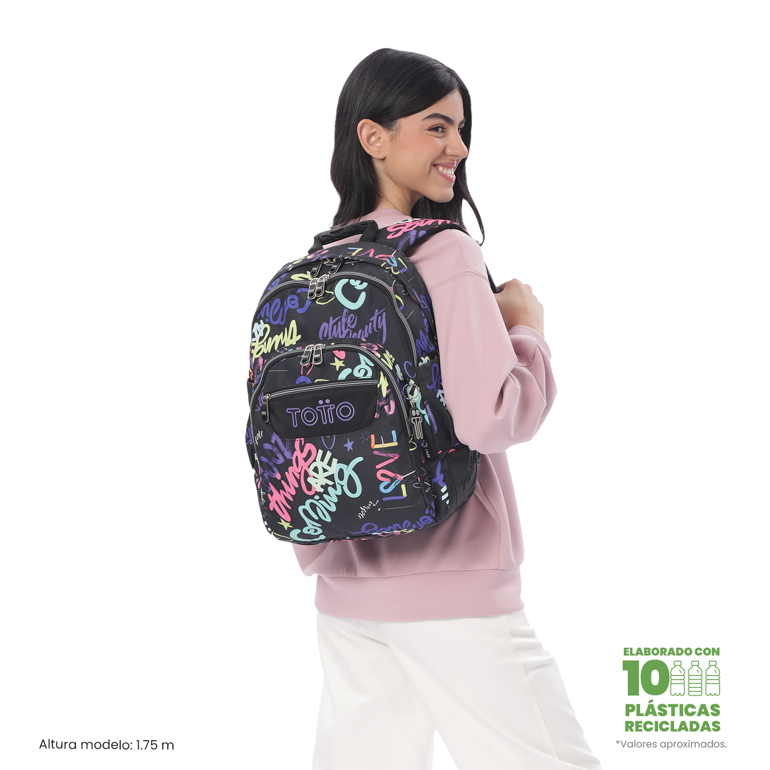 Mochila Rayol Glitter - Spong - Imagen 5