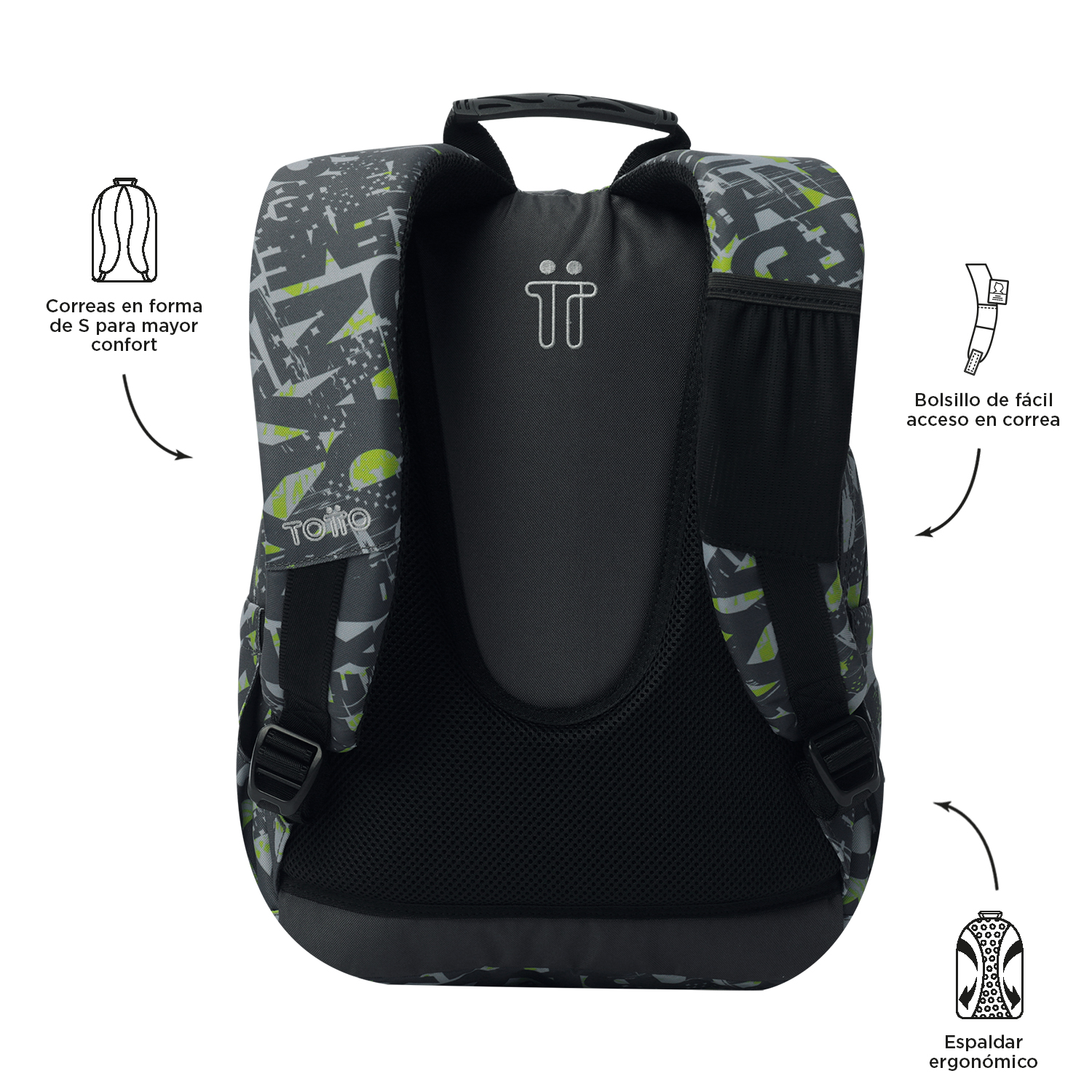 Mochila Gommas - Urban Graph - Imagen 3