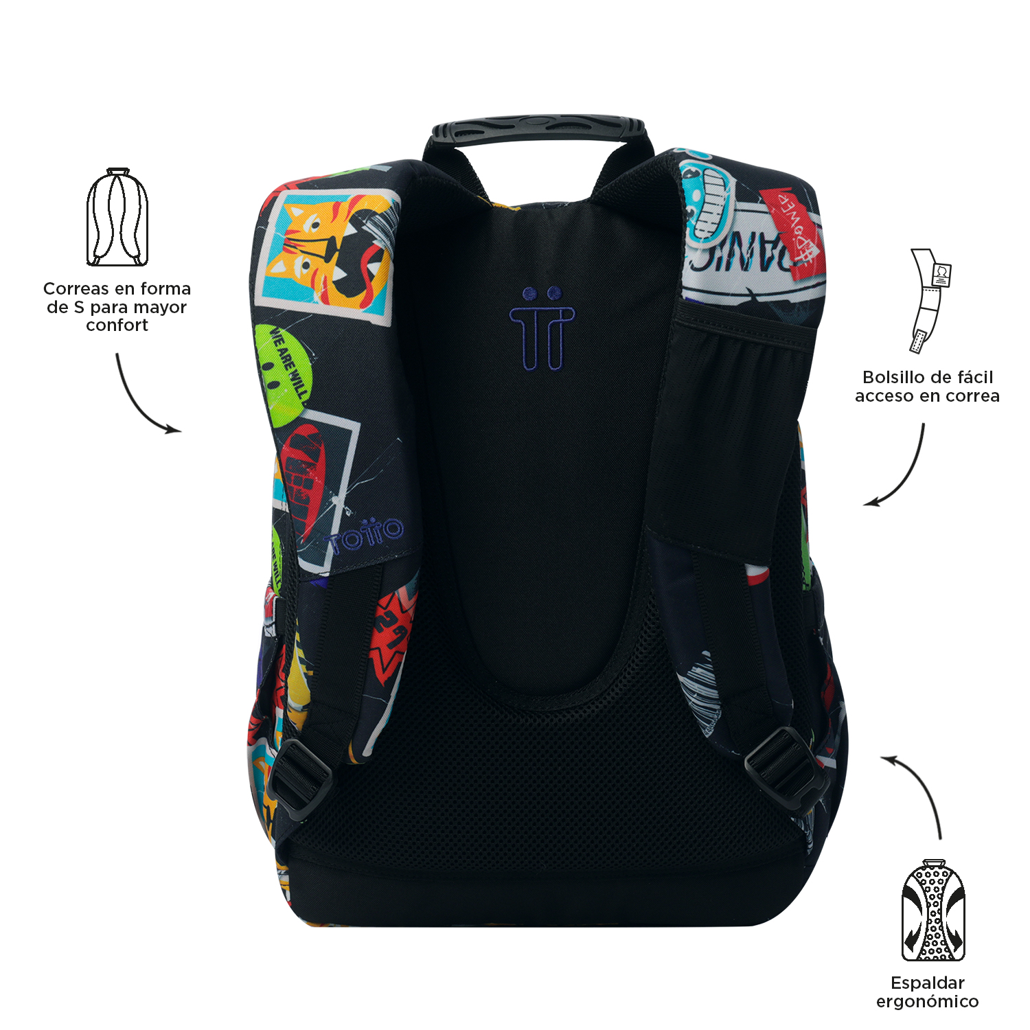 Mochila Gommas - Urban Graph - Imagen 3