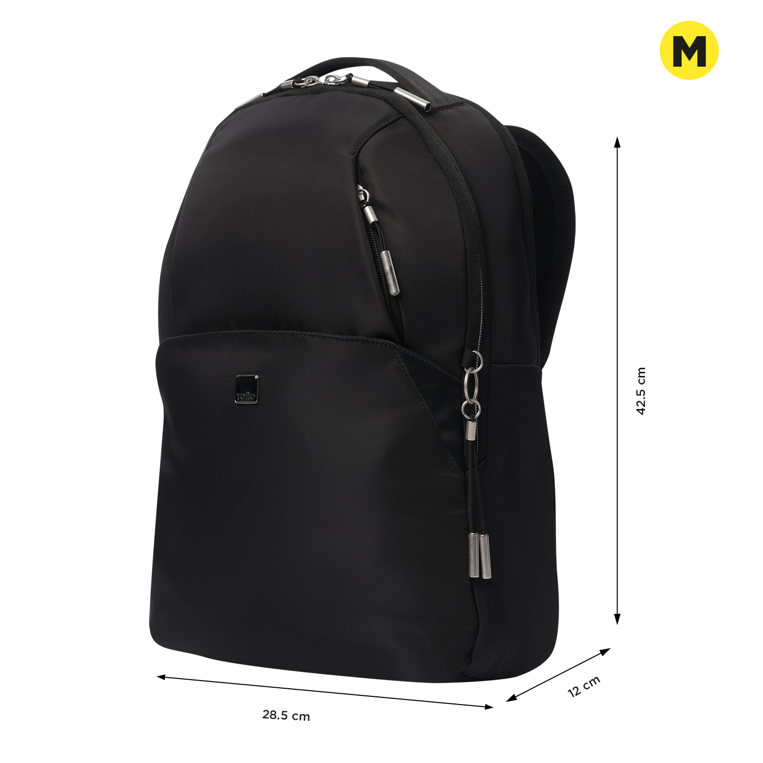 Mochila Roxanne - Black - Imagen 3