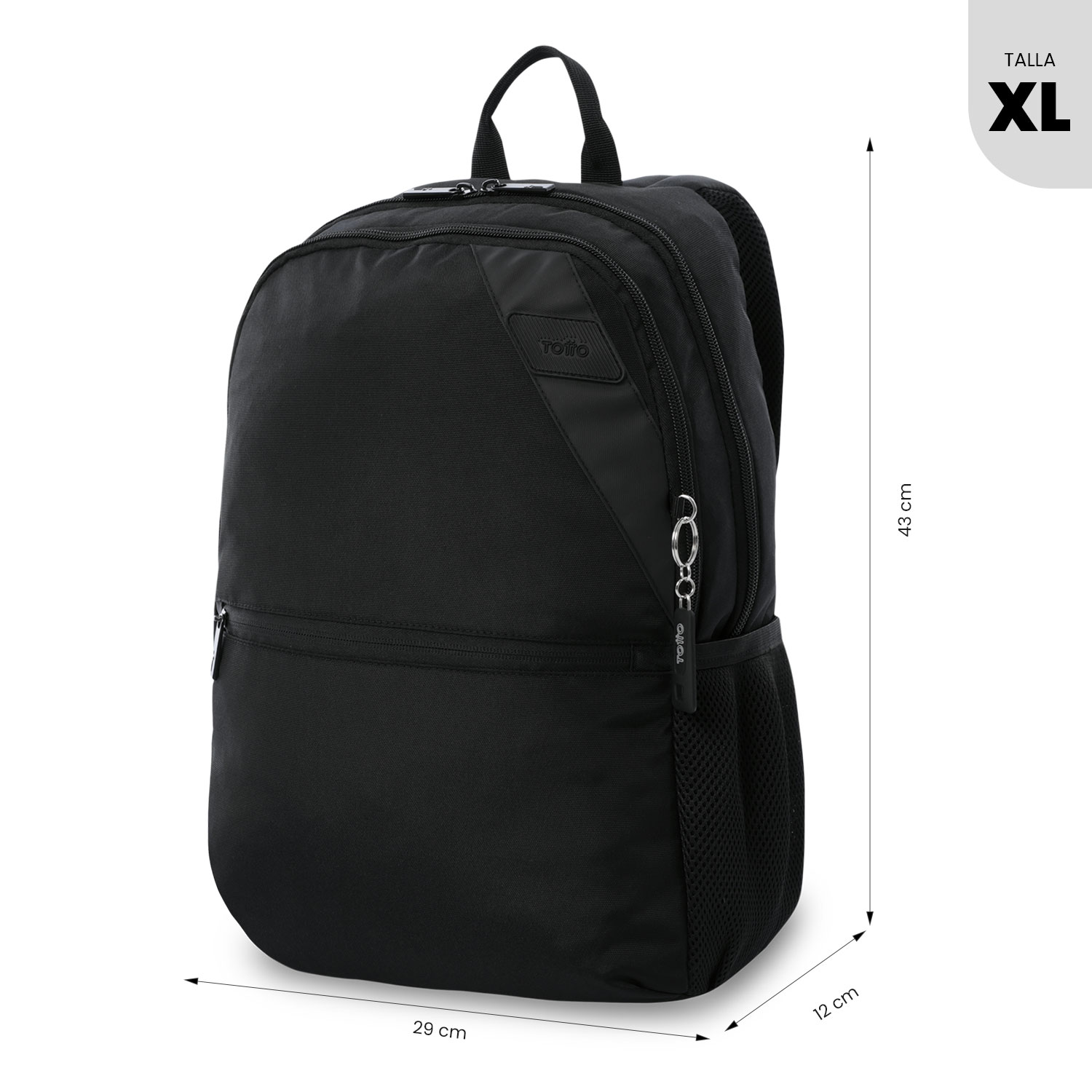 Mochila Koji - Black - Imagen 3