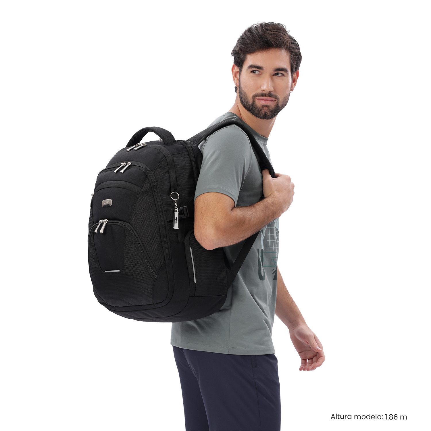 Mochila Polixan 3.0 - Black - Imagen 2