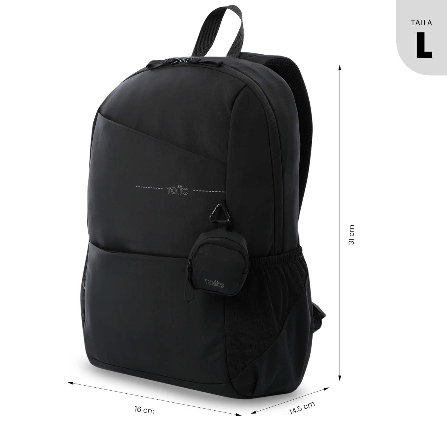 Mochila Suzuka L - Black - Imagen 3