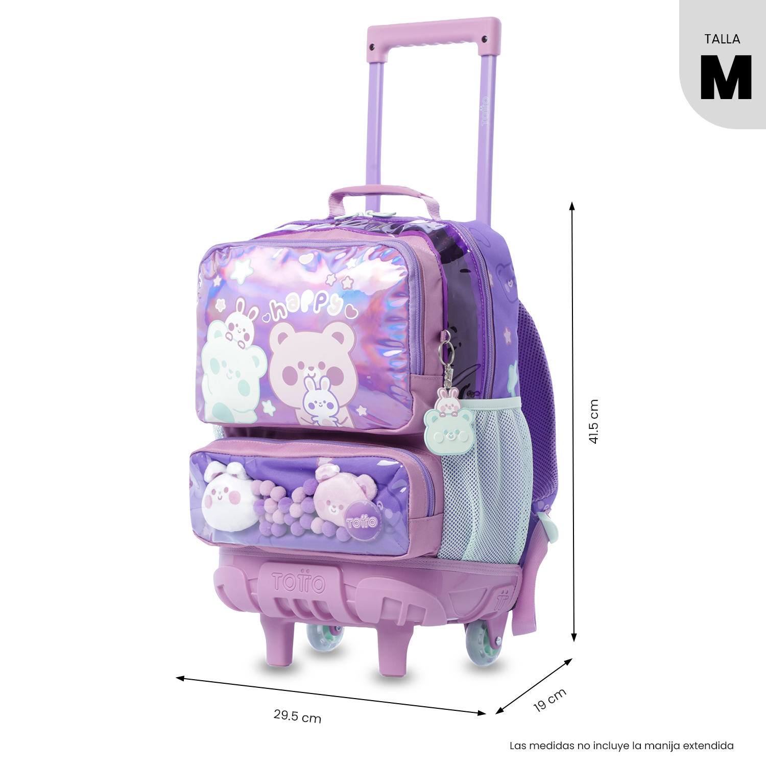 Mochila de ruedas Friends Party M - Imagen 3