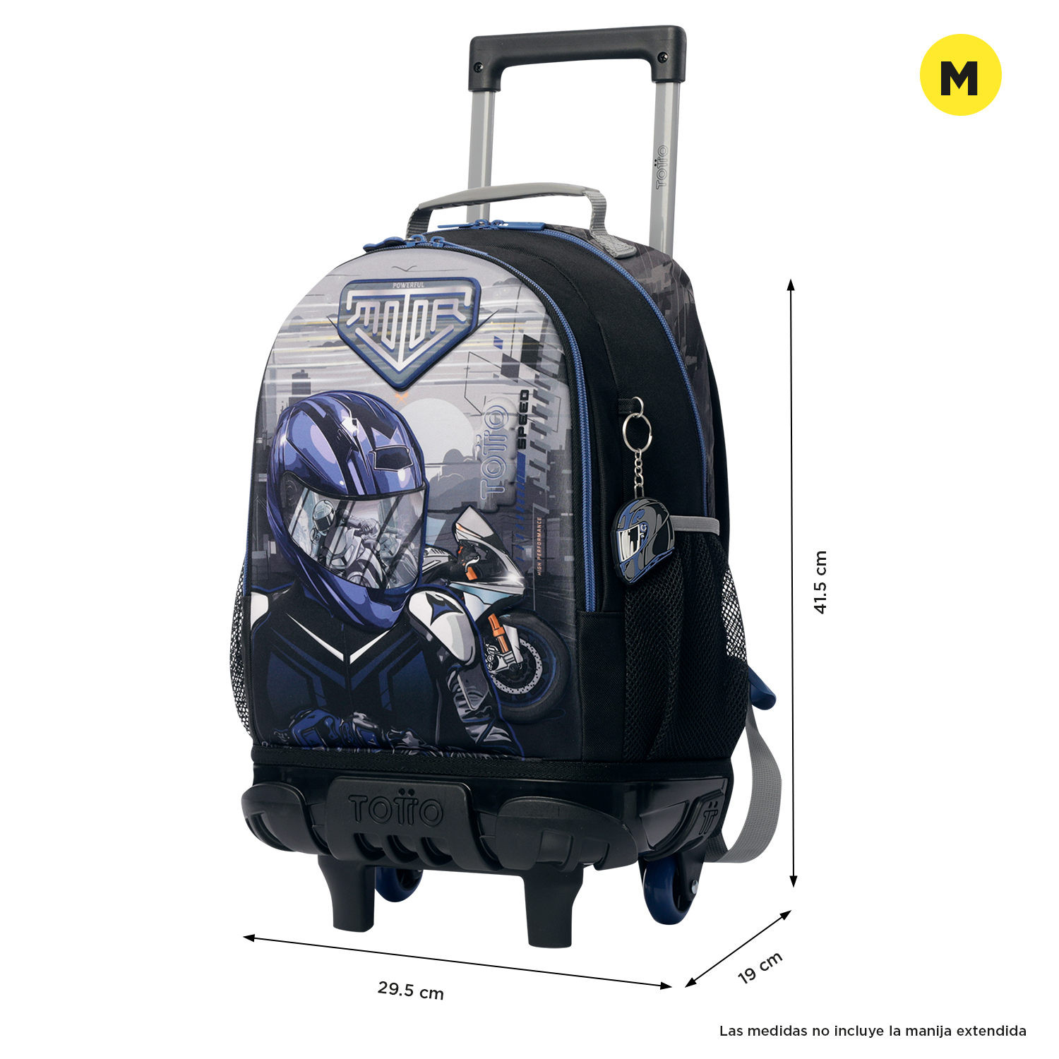 Mochila de ruedas Helmet Racer M - Imagen 3