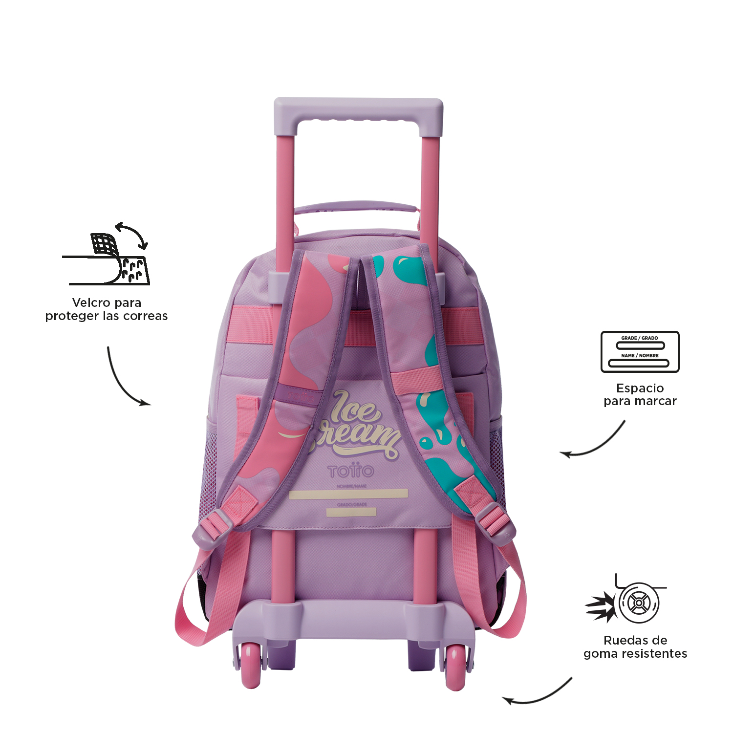 Mochila de ruedas Ice Pop M - Imagen 3