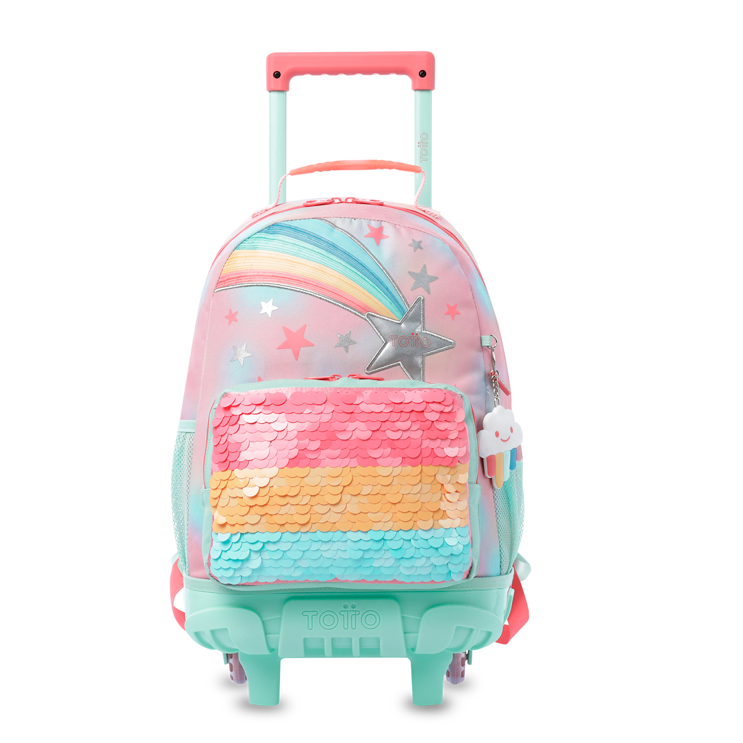 Mochila de ruedas Rainbow Star M - Toners
