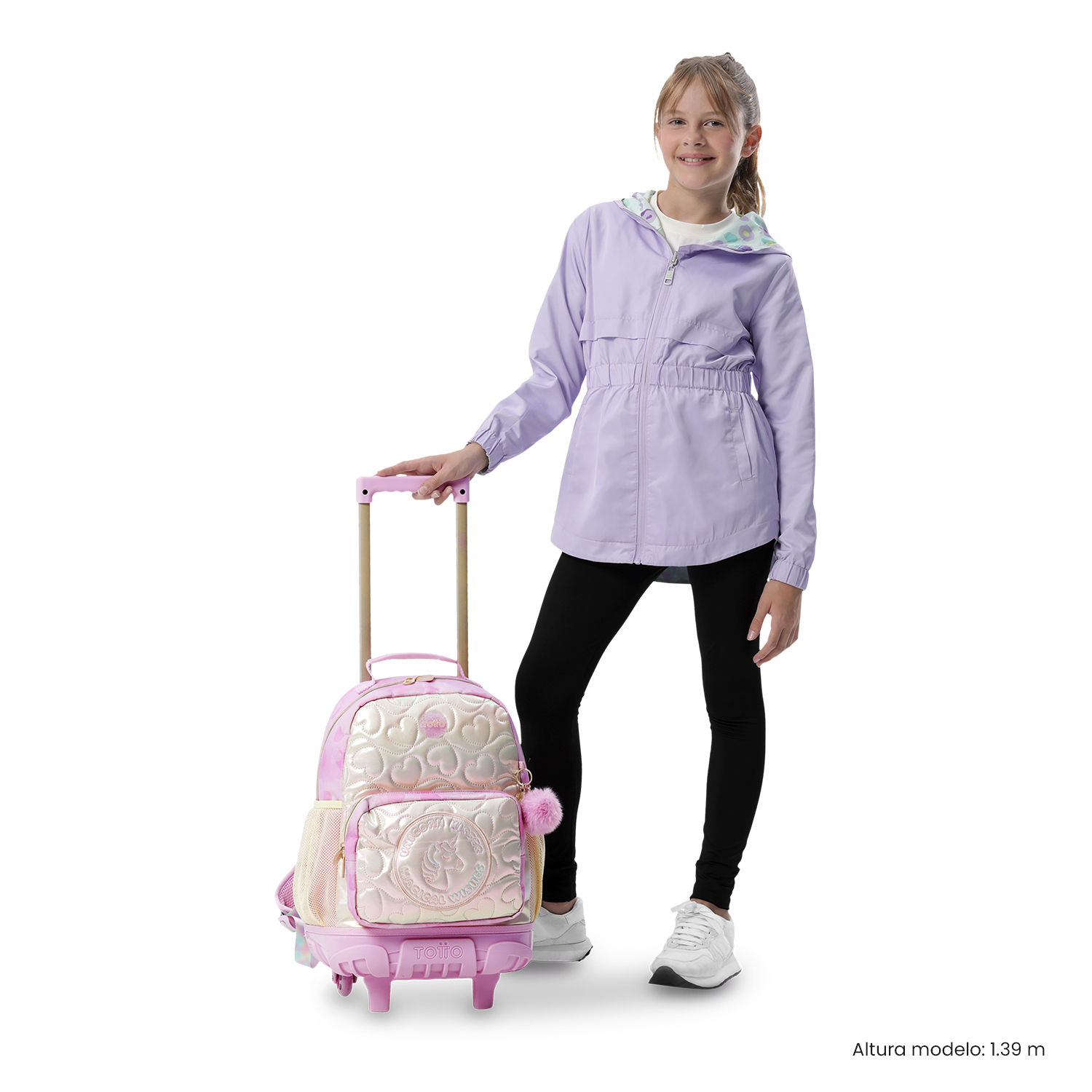 Mochila de ruedas Unicorn Kisses M - Imagen 2