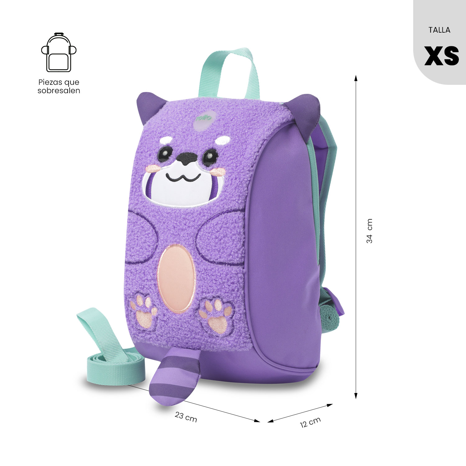 Mochila Kido Dark Shadow - Imagen 3